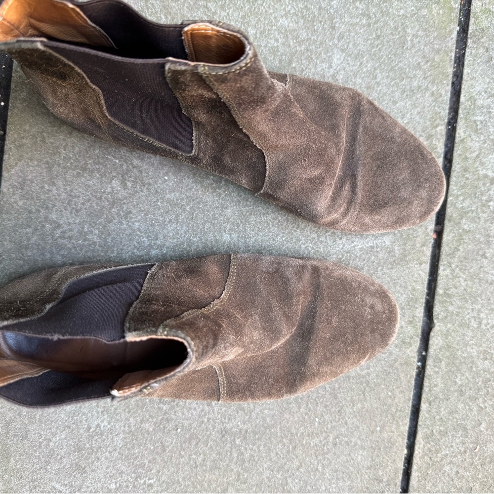 Isabel Marant Brown Suede Ankle Boots